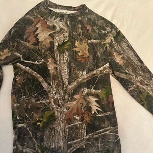 Camouflage Long Sleeve Men's Shirt